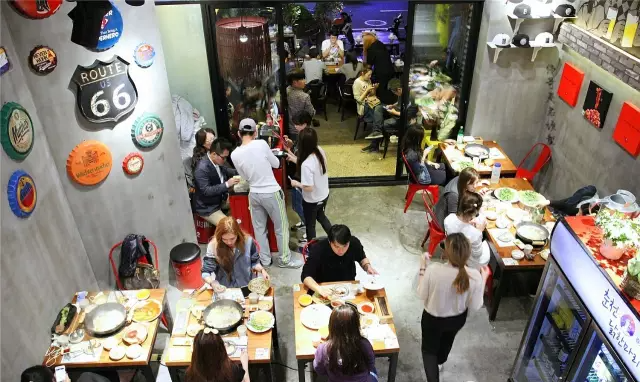 春川一只雞用餐環境