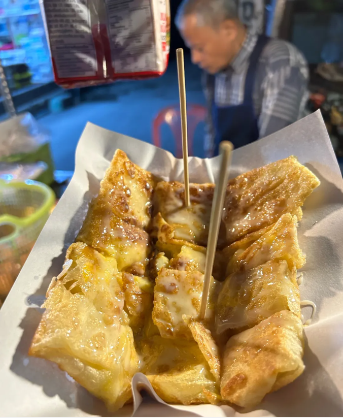 香蕉薄餅