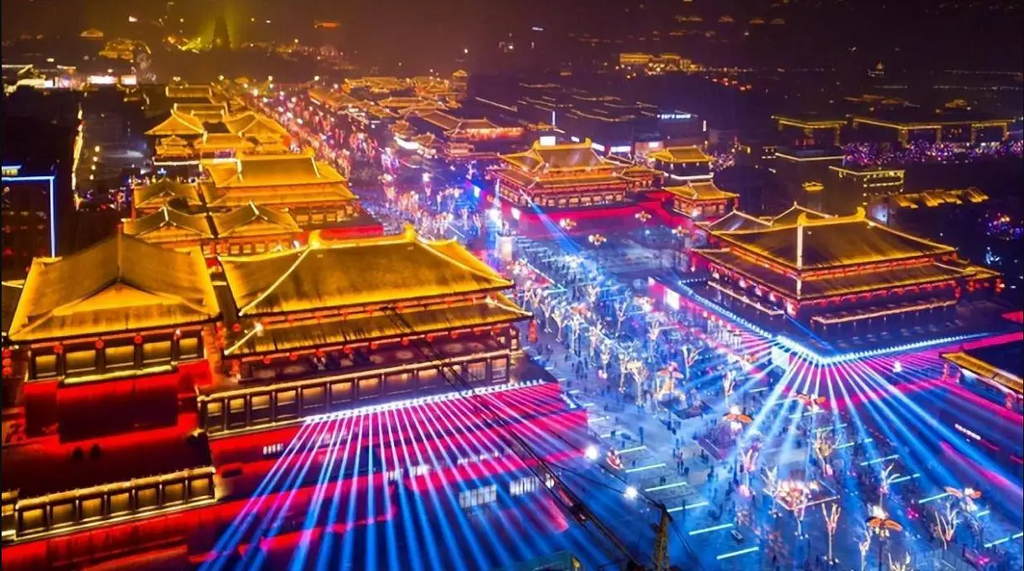 大唐不夜城小吃街